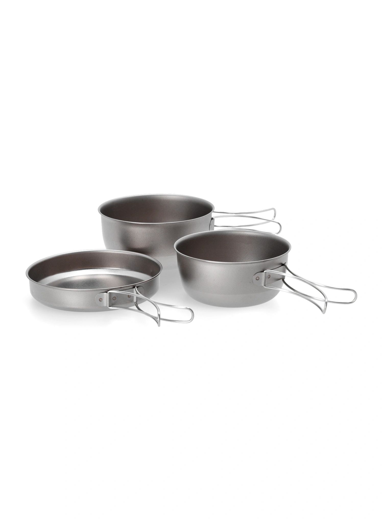 Sada hrnků Snow Peak 3 Piece Titanium Cookset