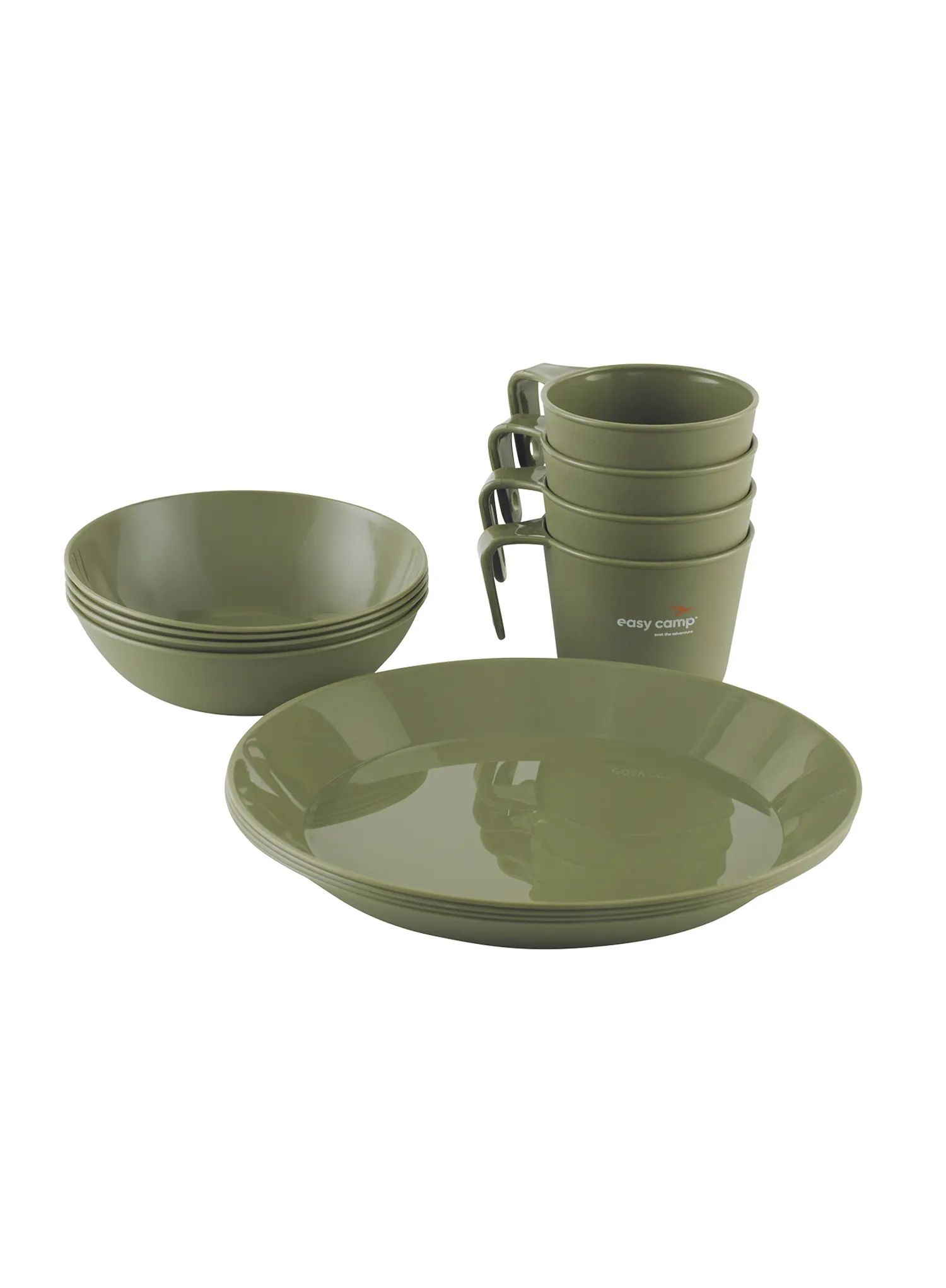 Sada nádobí Easy Camp Moss 4 Dine Set