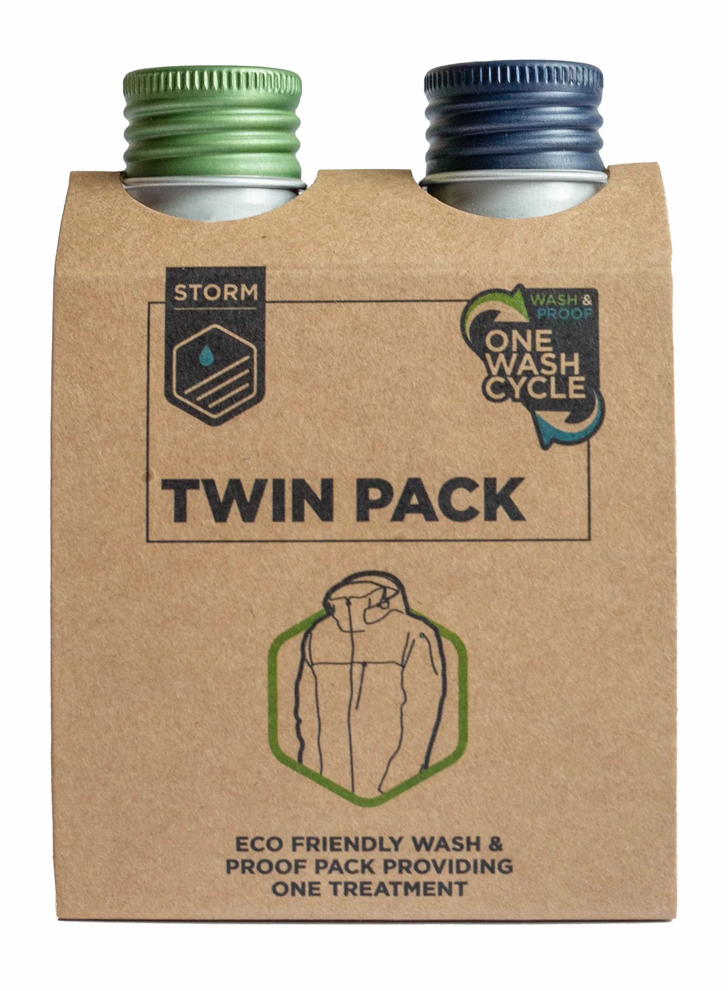 Storm Apparel Wash and Proof Twin Pack 75 ml